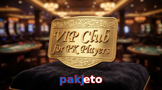 Main screen of Pakjeto vip page for PK players